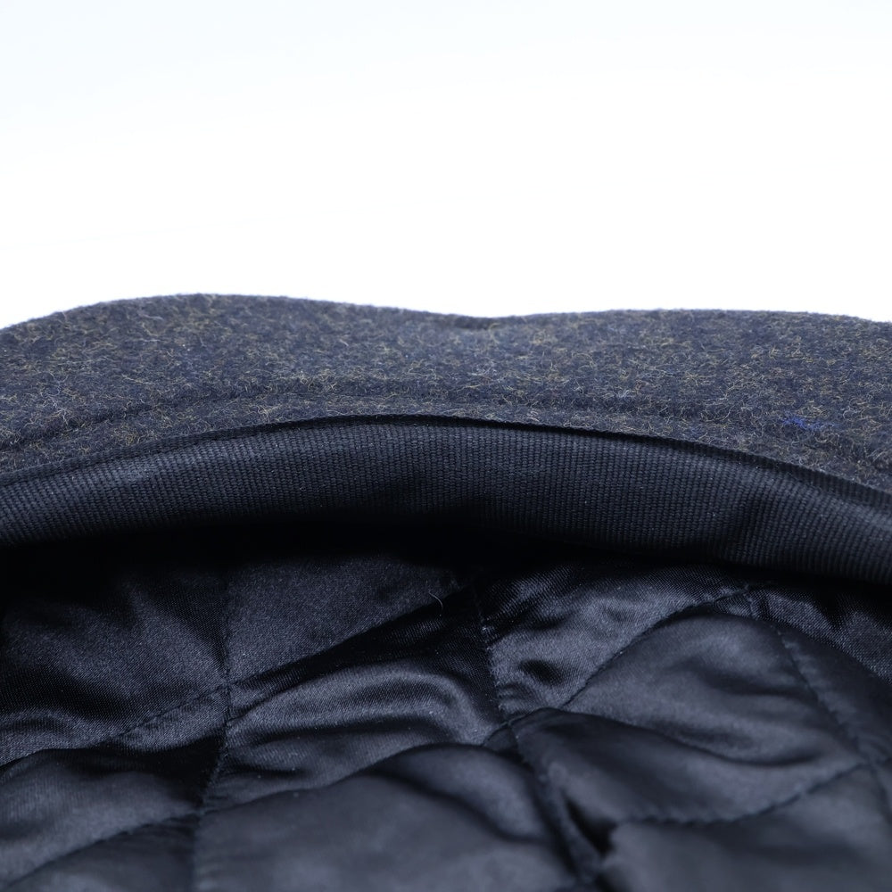 KANGOL(カンゴール) ×STABRIDGE the apartment The Apartment BUGATTI ボア ンチング グレー/ベージュ K4619PJ
