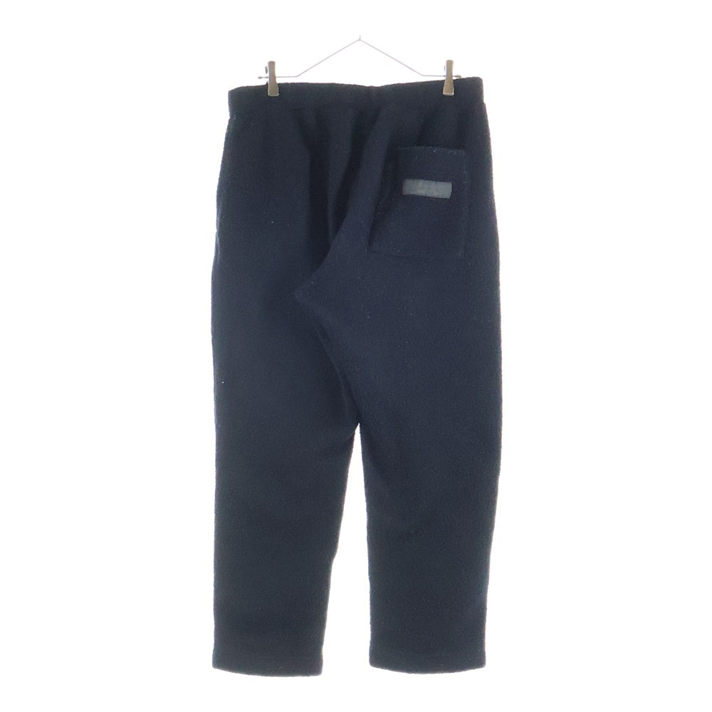 snow peak(スノーピーク) 21AW×WIND AND SEA BOA FLEECE PANT ウィンダンシー ボア フリースパンツ ブラック WAS-PA-21AW701