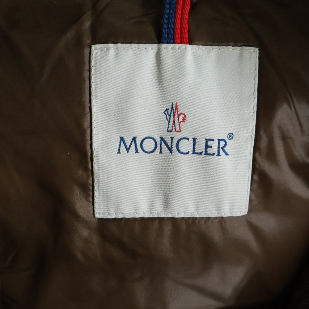 MONCLER(モンクレール) BARTHOLOME ナイロン ダウンベスト ブラウン 220914336305 53029