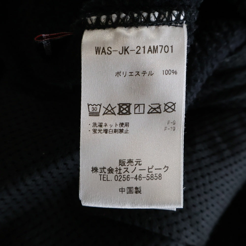 snow peak(スノーピーク) 21AW×WIND AND SEA BOA FLEECE JACKET ウィンダンシー ボア フリースジャケット ブラック WAS-JK-21AW701