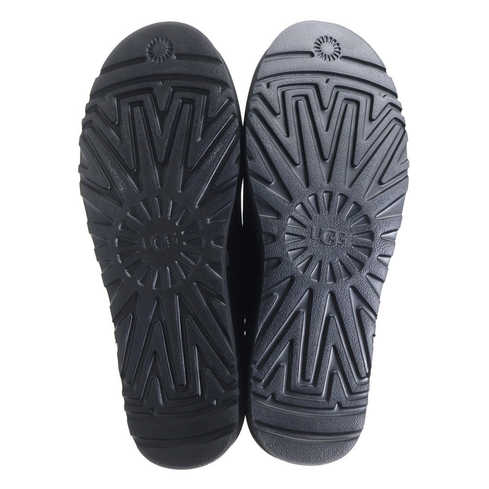 UGG(アグ) M CLASSIC ULTRA MINI ムートンブーツ ブラック US10/28cm 1137391