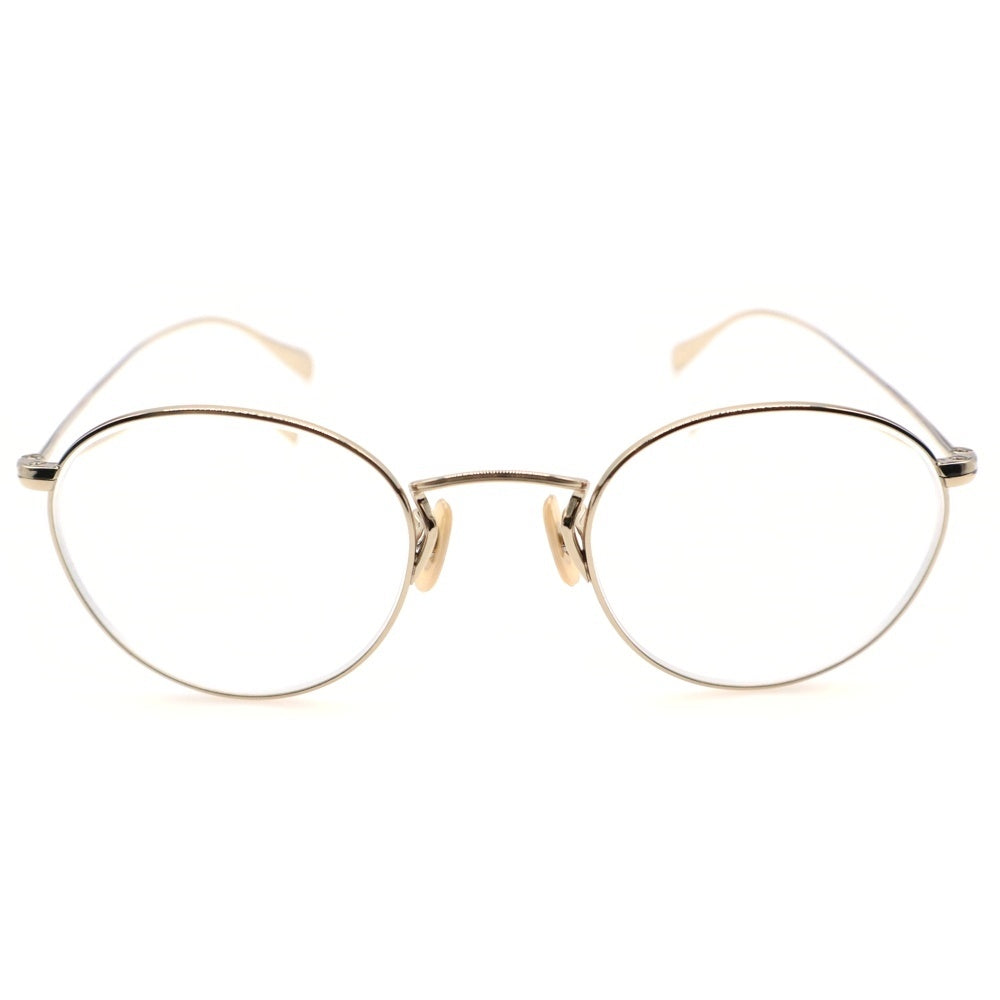 OLIVER PEOPLES(オリバーピープルズ) OV 1186 5145 Coleridge コールリッジ ラウンドフレーム アイウェア 眼鏡 ゴールド ※度入り