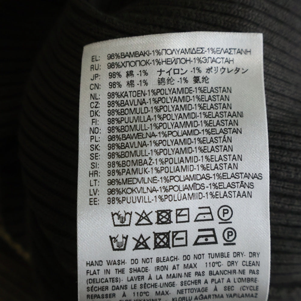 DIESEL(ディーゼル) K-Darin Treated Jumper 長袖ニットセーター グレー A12455 0BNAD