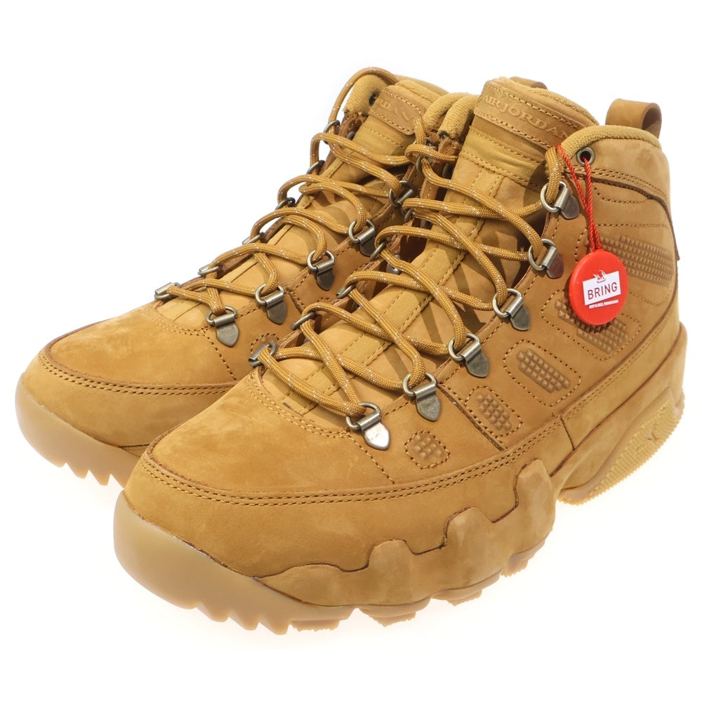 NIKE(ナイキ) AIR JORDAN 9 RETRO BOOT WHEAT AR4491-700 エアジョーダン9 レトロ ウィート ハイカットブーツ ブラウン US9/27.0cm