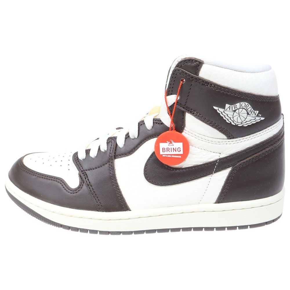 NIKE(ナイキ) WMNS AIR JORDAN 1 HIGH OG FD2596-200 ウィメンズ エアジョーダン1 ハイカットスニーカー ブラウン/ホワイト US10/27.0cm レディース