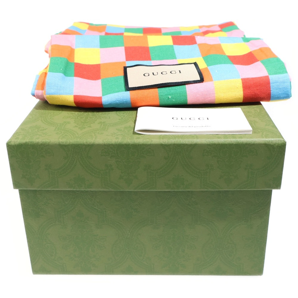 GUCCI(グッチ) TENNIS 1997 シェリーライン GG総柄 ローカットスニーカー ブルー 663657