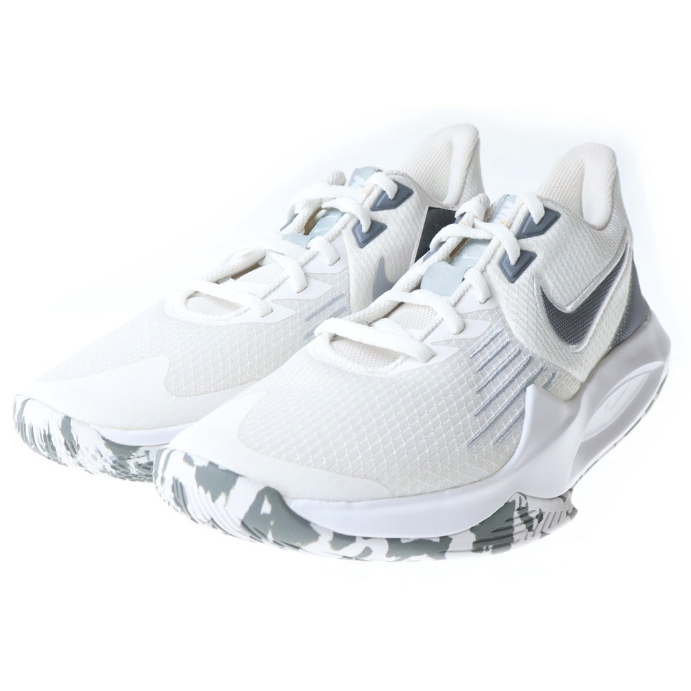 NIKE(ナイキ) PRECISION 5 WHITE WOLF GREY CAMO CW3403-101 プレシジョン 5 ホワイトウルフ ローカットスニーカー ホワイト US8.5/26.5cm
