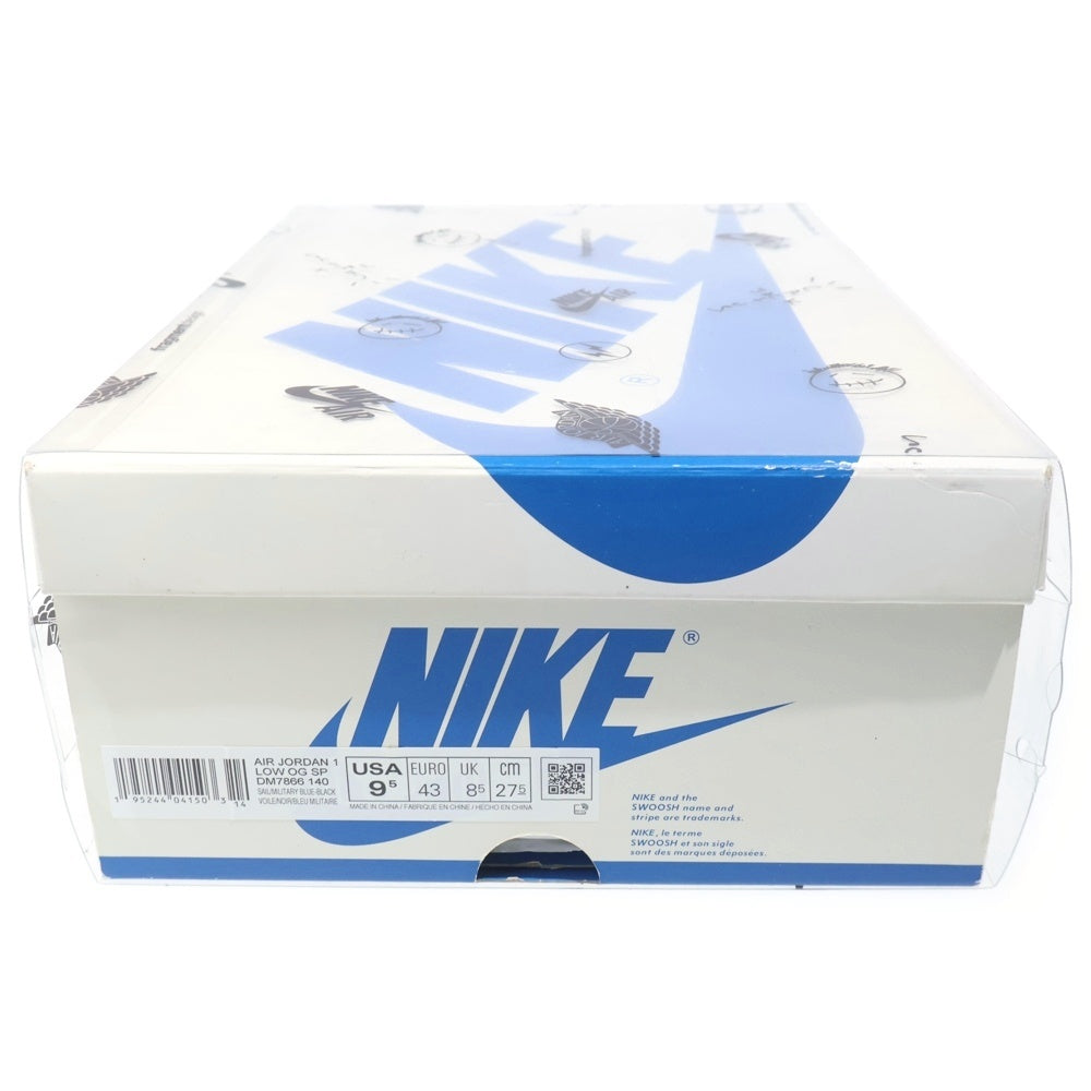 NIKE(ナイキ) ×Travis Scott×fragment design Air Jordan 1 Low トラヴィススコット フラグメントデザイン エアジョーダン1 ローカットスニーカー DM7866-140
