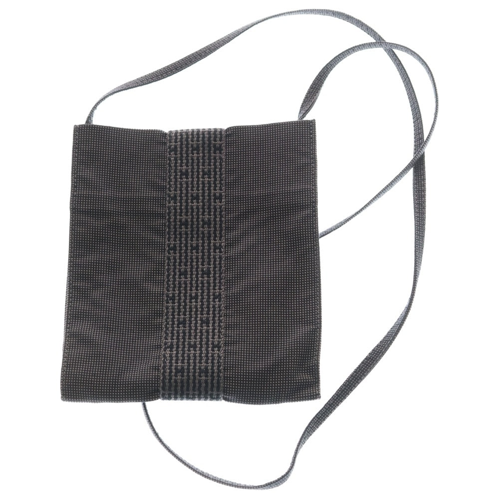 HERMES(エルメス) エールライン ポシェット ショルダーバッグ グレー