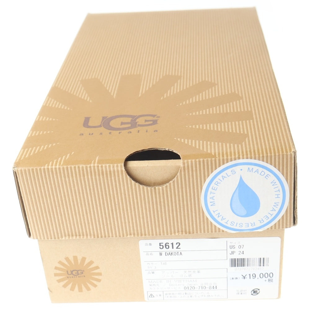 UGG(アグ) W DAKOTA ダコタ スエードレザーシューズ ブラウン 5612 レディース