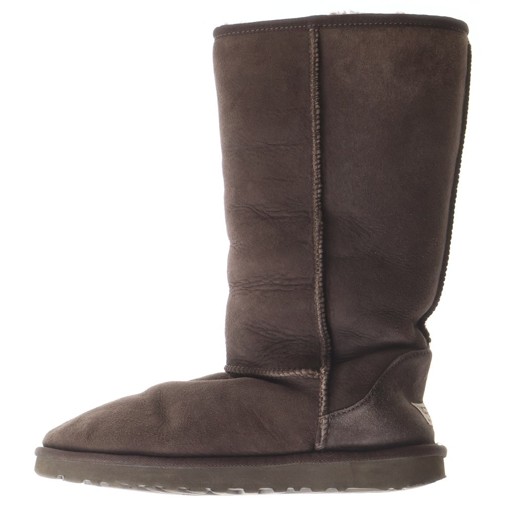 UGG(アグ) クラシックトール ムートンロングブーツ ブラウン レディース