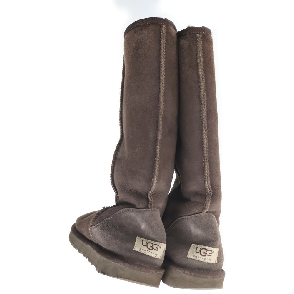 UGG(アグ) クラシックトール ムートンロングブーツ ブラウン レディース