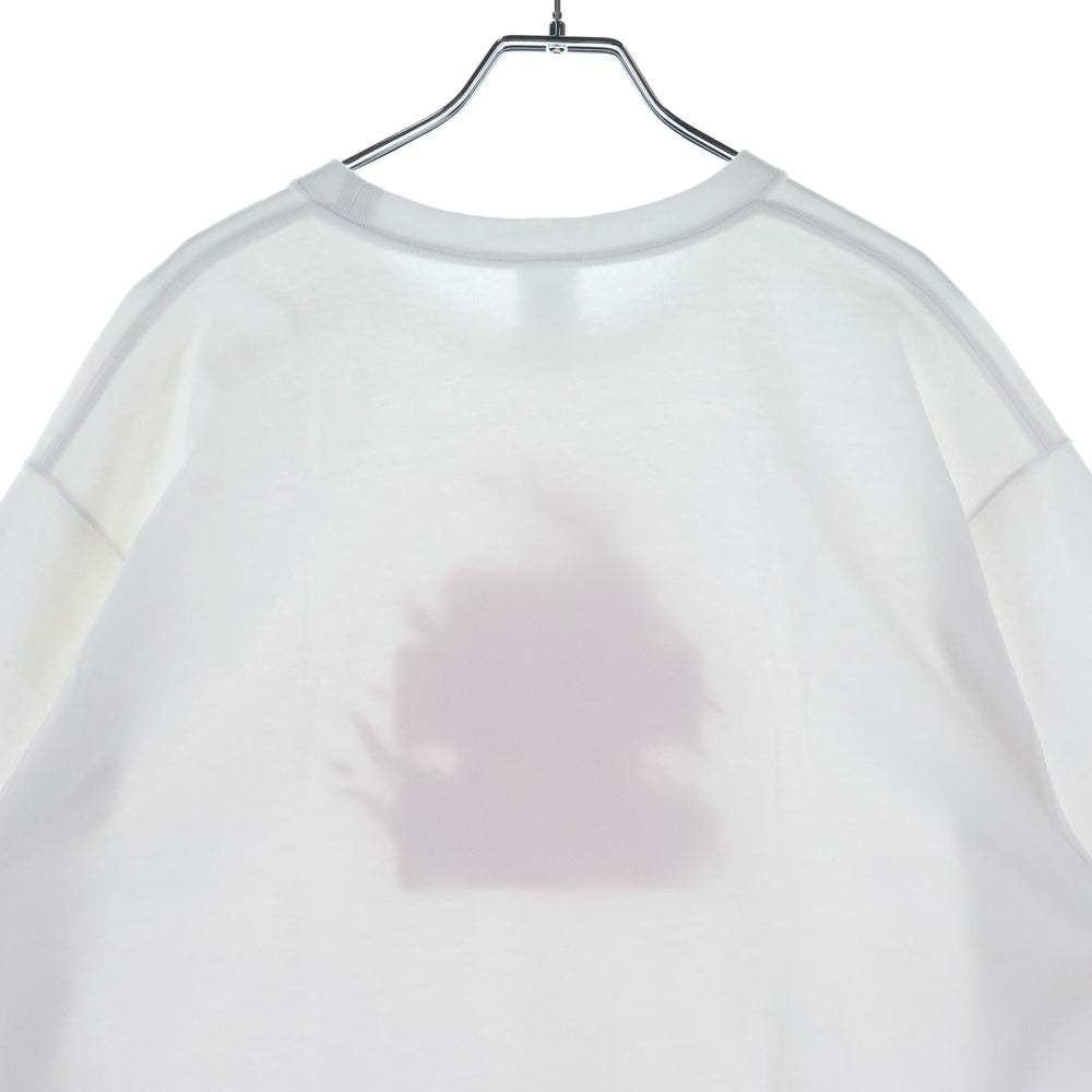 THE BLACK EYE PATCH(ブラックアイパッチ) BURNING OG LABEL TEE バーニングオージーラベル 半袖Tシャツ カットソー ホワイト