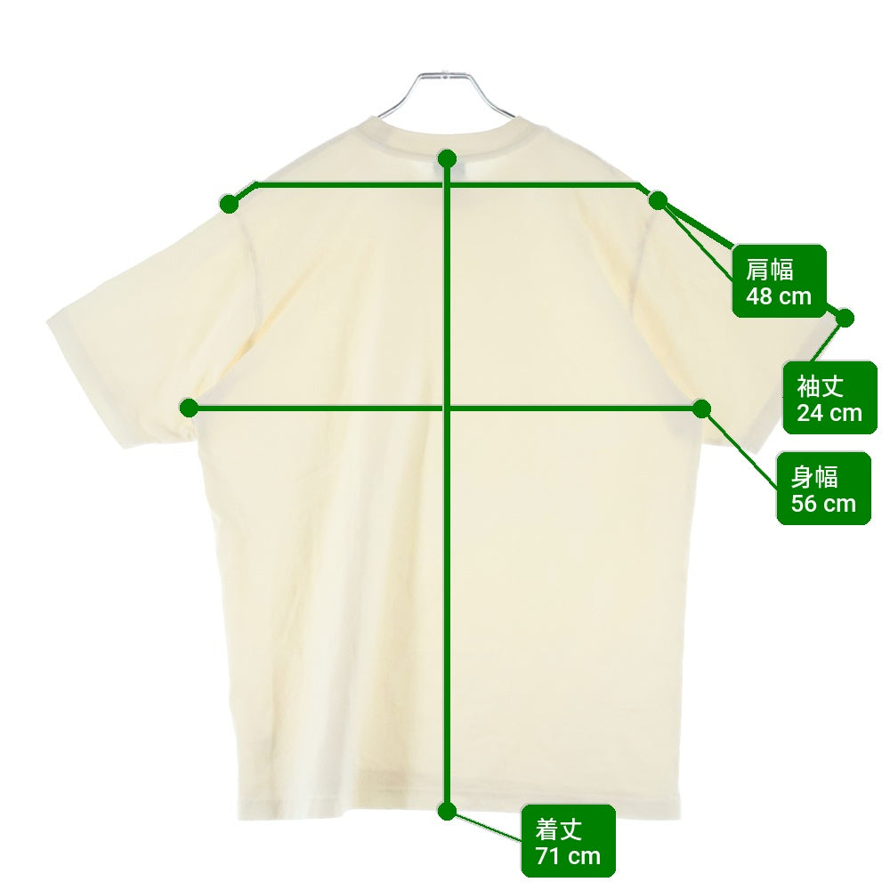 STUSSY(ステューシー) クルーネック 半袖Tシャツ カットソー ベージュ