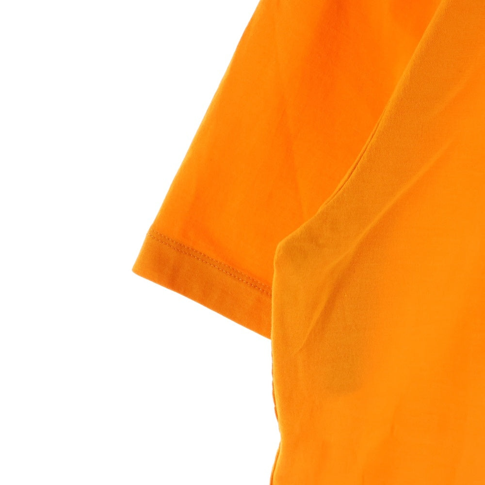 HERMES(エルメス) コットン ポケット半袖Tシャツ カットソー オレンジ