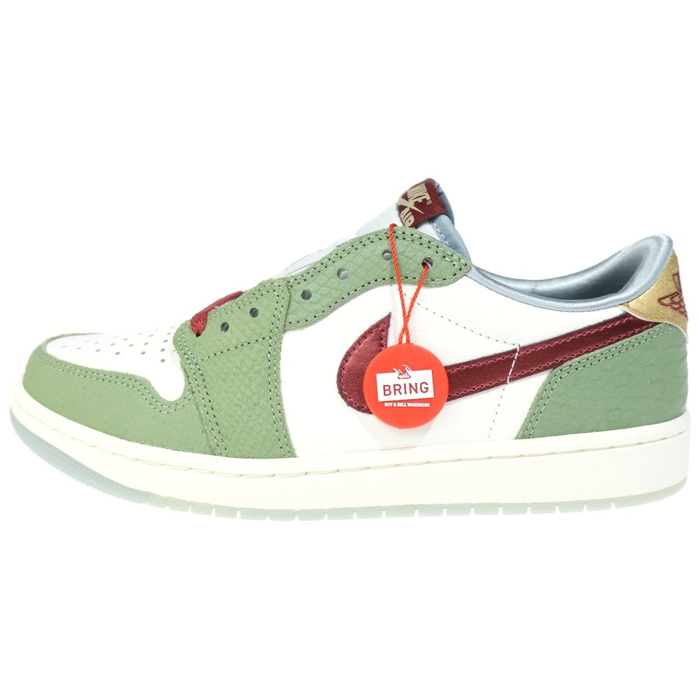 NIKE(ナイキ) AIR JORDAN1 LOW OG Chinese New Year Year of the Dragon エア ジョーダン 1 ローカットスニーカー ホワイト/グリーン US9/27cm FN3727-100