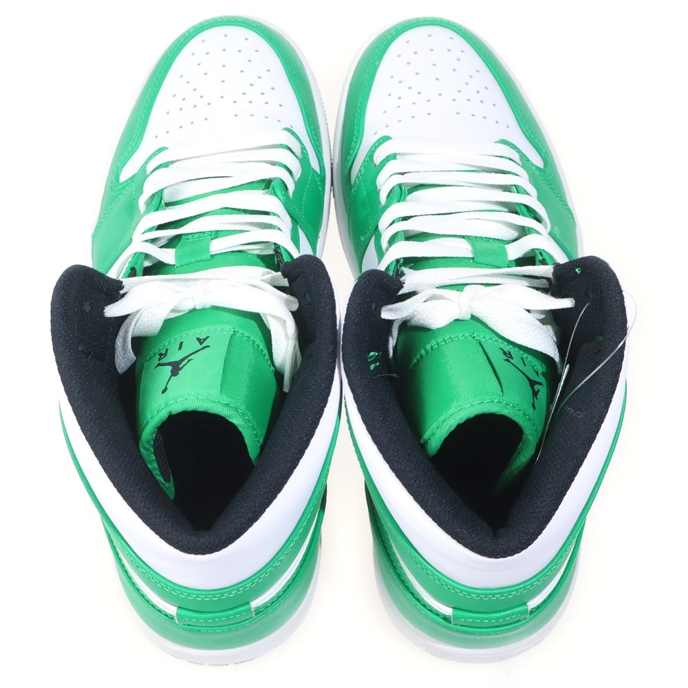NIKE(ナイキ) AIR JORDAN 1 MID LUCKY GREEN BLACK WHITE エア ジョーダン 1 ミッド ラッキーグリーン/ブラック/ホワイト US9.5/27.5cm DQ8426-301
