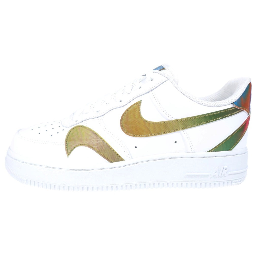 NIKE(ナイキ) AIR FORCE 1 LOW 07 LV8 Misplaced Swooshes エアフォース1 ロー ローカットスニーカー US9/27.0cm CK7214-101 ホワイト