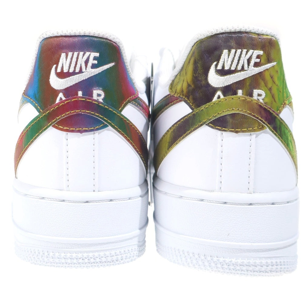 NIKE(ナイキ) AIR FORCE 1 LOW 07 LV8 Misplaced Swooshes エアフォース1 ロー ローカットスニーカー US9/27.0cm CK7214-101 ホワイト