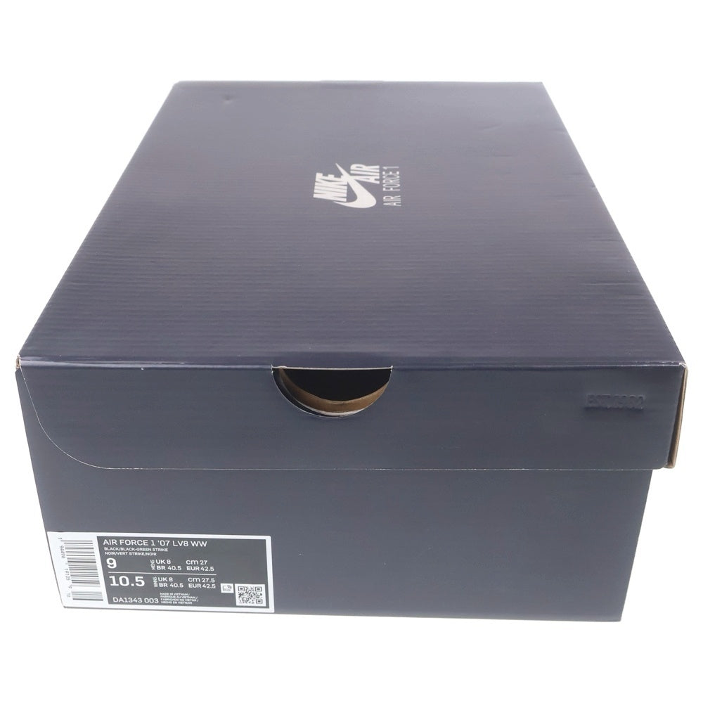 NIKE(ナイキ) AIR FORCE 1 LOW World Wide Pack KATAKANA エアフォース1 ロー カタカナ ローカットスニーカー US9/27.0cm DA1343-003 ブラック