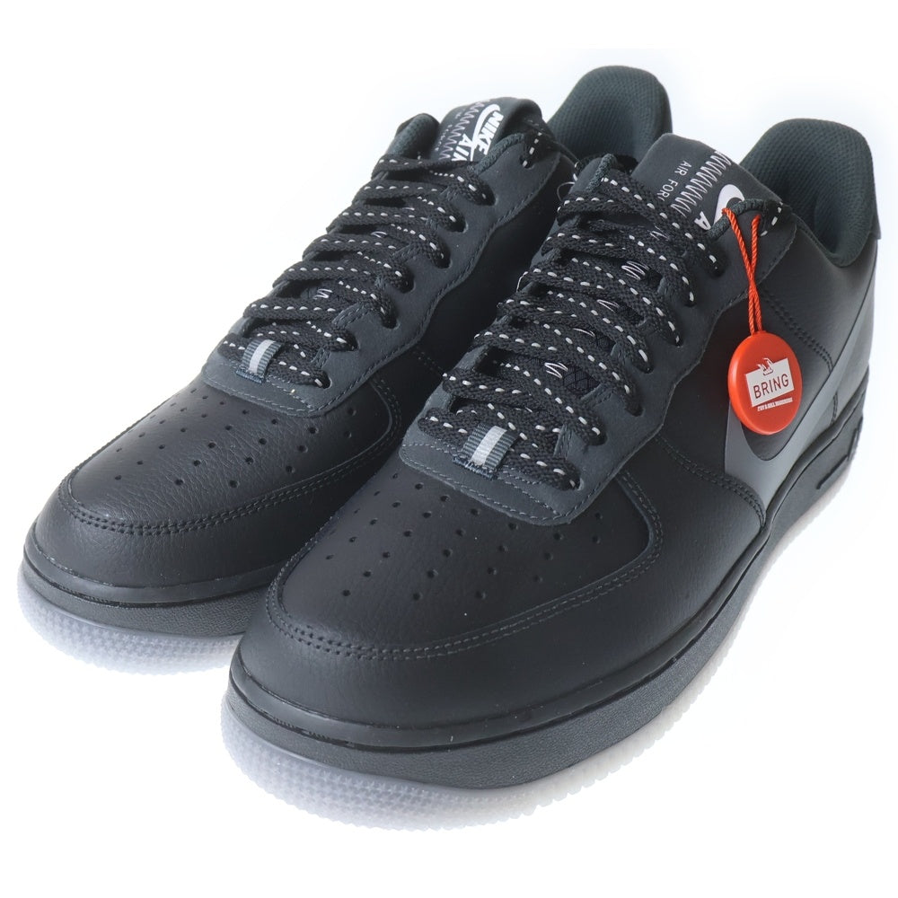 NIKE(ナイキ) AIR FORCE 1 LOW 07 LV8 3 エアフォース1 ロー ローカットスニーカー US9/27.0cm CD0888-001 ブラック