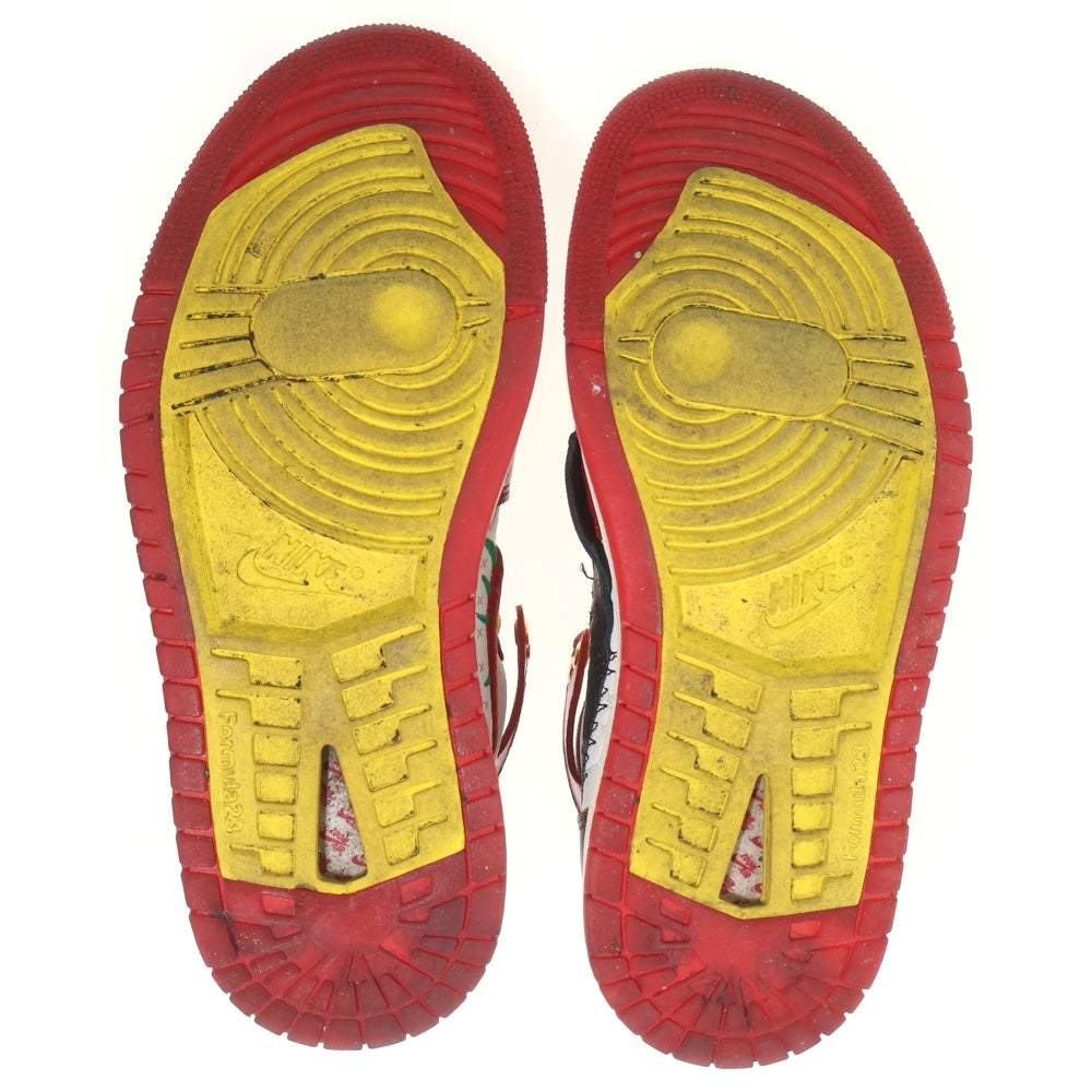 NIKE(ナイキ) ×TEYANA TAYLOR W AIR JORDAN 1 ZM AIR CMF 2 SP FJ0604-601 テヤナ テイラー エアジョーダン1 ハイ ズーム ハイカットスニーカー レッド US7/24cm