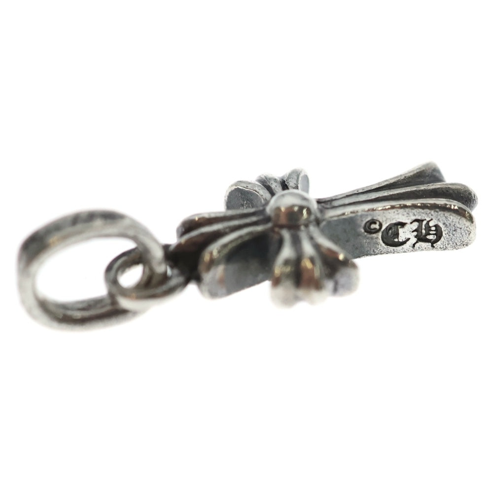 CHROME HEARTS(クロムハーツ) CRS BBYFAT P RBY ベイビーファットクロス PAVEルビー ペンダントトップ シルバー BCA235
