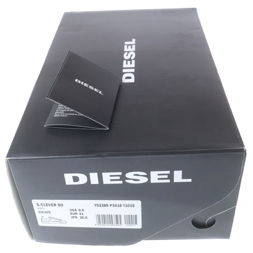 DIESEL(ディーゼル) S-CLEVER SO エス・クレバー SO ローカットスニーカー ホワイト US8.5/26.5cm