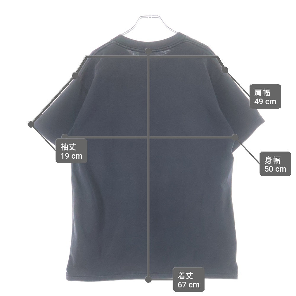NO BRAND(ノーブランド) 90s Fred Babb ART BREAK THE RULES Art-T フレッドバブ アートT 半袖カットソー ブラック