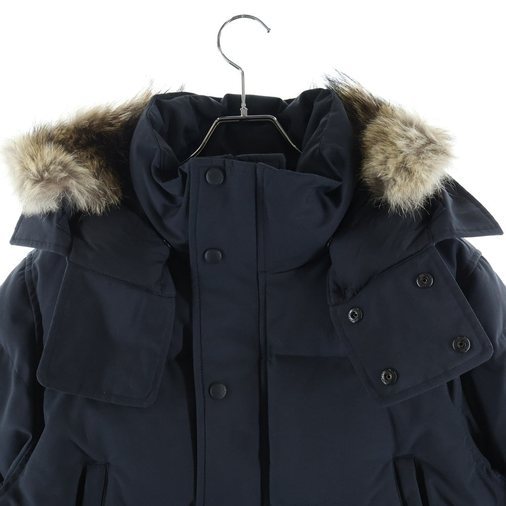 CANADA GOOSE(カナダグース) WYNDHAM PARKA ロゴワッペン ダウンジャケット ネイビー 3808M