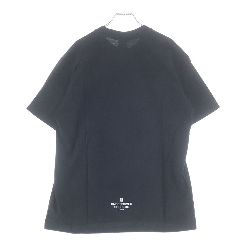SUPREME(シュプリーム) 23SS×UNDERCOVER FACE TEE アンダーカバー フェイスプリント 半袖Tシャツ カットソー ブラック