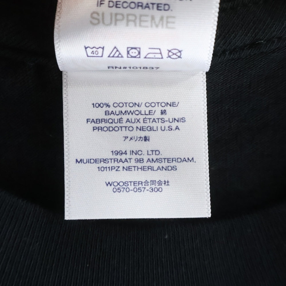 SUPREME(シュプリーム) 23SS×UNDERCOVER FACE TEE アンダーカバー フェイスプリント 半袖Tシャツ カットソー ブラック