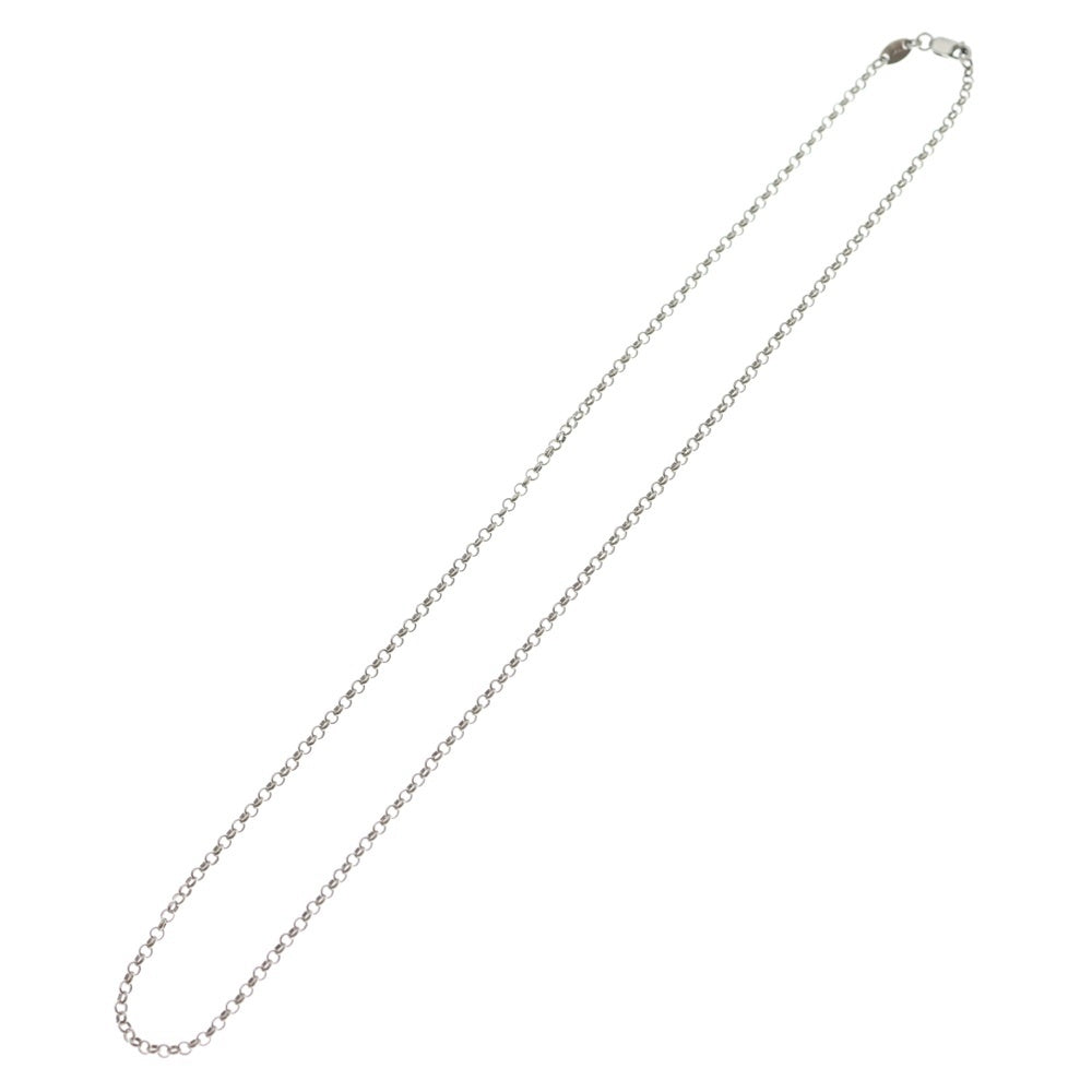 CHROME HEARTS(クロムハーツ) NECKCHAIN R18 ロールチェーンネックレス 18inch シルバー BCA083