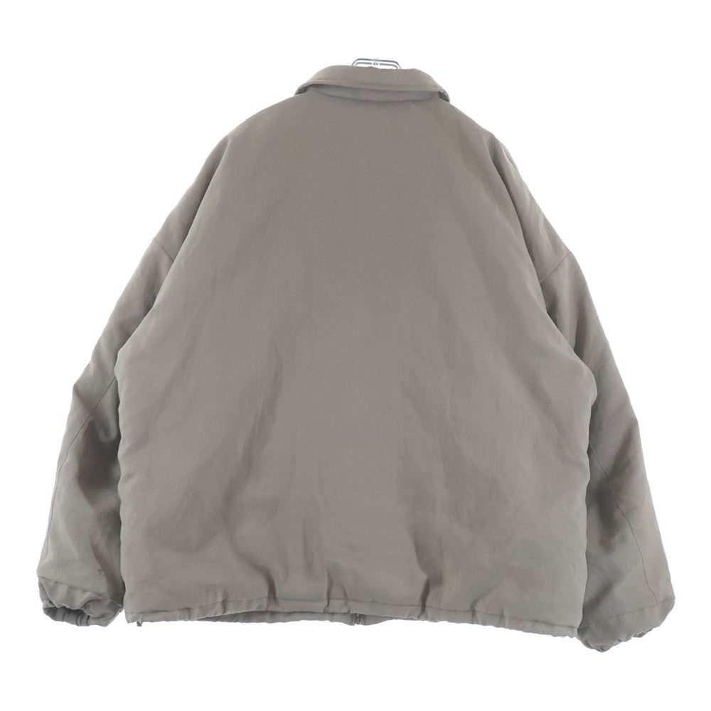 COOTIE PRODUCTIONS(クーティー プロダクションズ) PADDED ZIP UP JACKET パデッド ジップアップジャケット グレー CTE-23A221