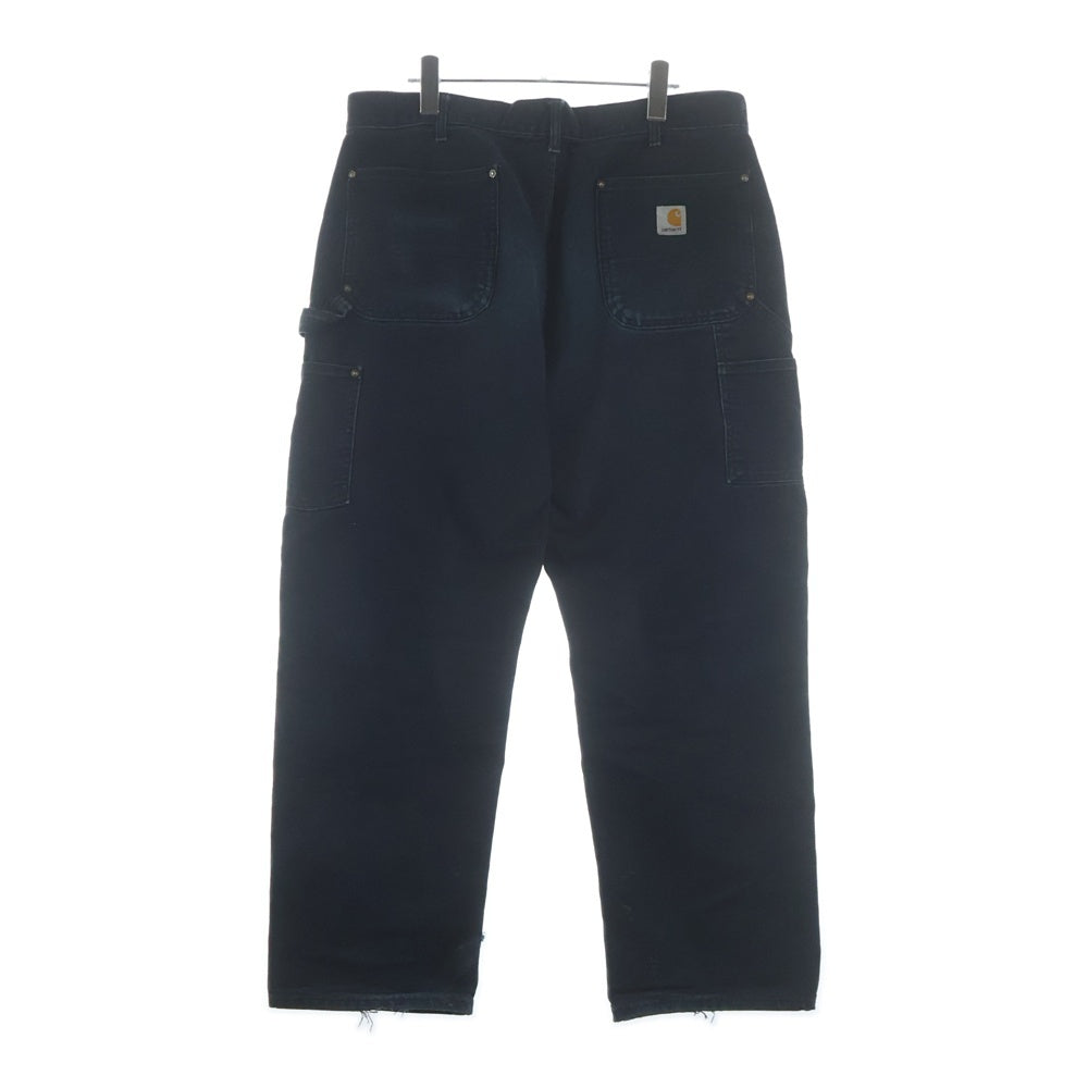 CARHARTT(カーハート) DOUBLE KNEE COTTON DUCK PAINTER PANTS USA製 ダブルニー カーペンターパンツ ペインター コットンダック ブラック