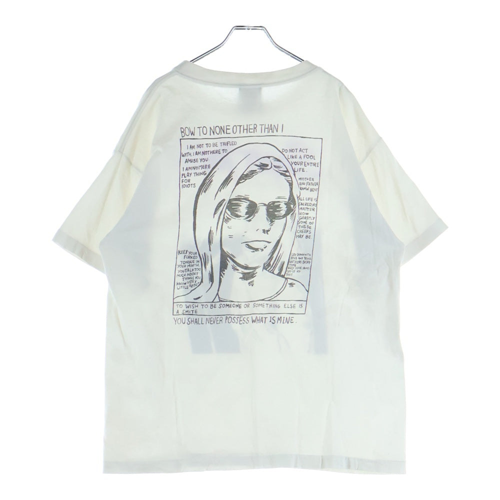SAINT MICHAEL(セントマイケル) 22AW SAINT YOUTH SS TEE 半袖Tシャツ カットソー ホワイト SM-A22-0000-005