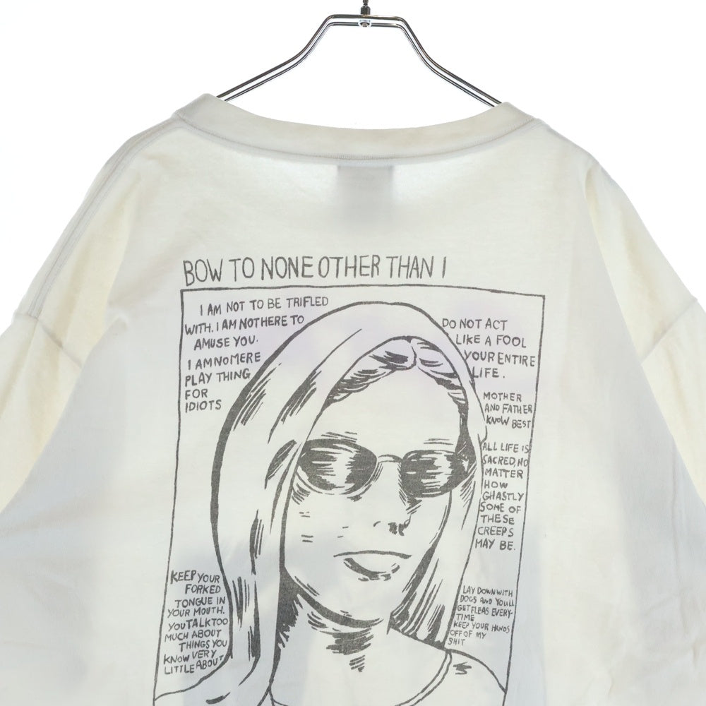 SAINT MICHAEL(セントマイケル) 22AW SAINT YOUTH SS TEE 半袖Tシャツ カットソー ホワイト SM-A22-0000-005