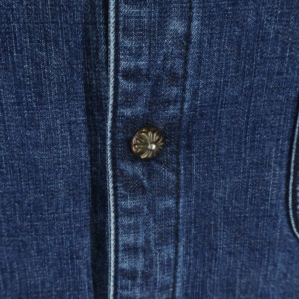 CHROME HEARTS(クロムハーツ) LAST BITE デニム カバーオール ジャケット インディゴ