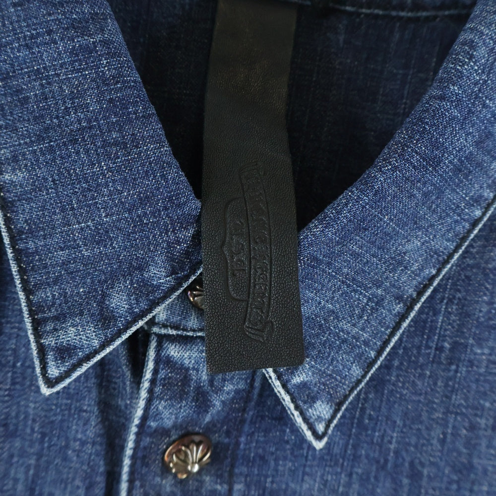 CHROME HEARTS(クロムハーツ) LAST BITE デニム カバーオール ジャケット インディゴ