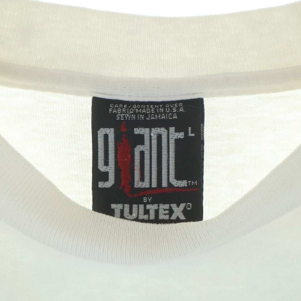 VINTAGE(ヴィンテージ) 90s VINTAGE NIRVANA KURT COBAIN GIANT製 ニルヴァーナー カートコバーン 追悼両面プリント 半袖Tシャツ カットソー ホワイト