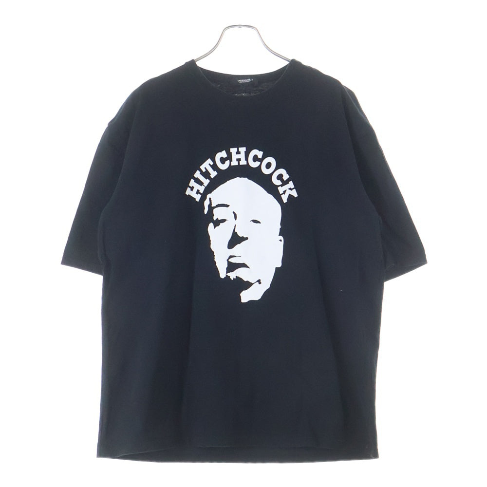 UNDERCOVER(アンダーカバー) 22AW HITCHCOCK TEE フロントプリント 半袖Tシャツ カットソー ブラック