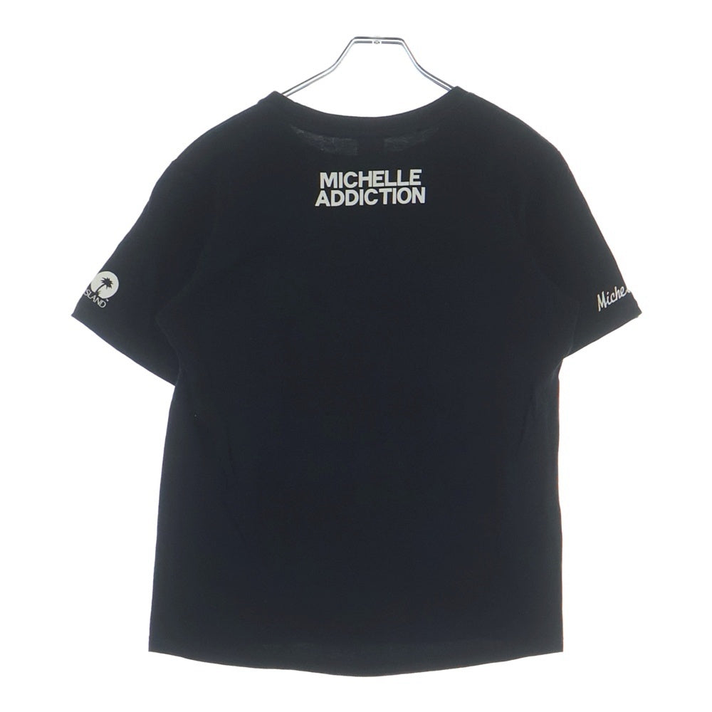 NUMBER (N)INE(ナンバーナイン) ×THEE MICHELLE GUN ELEPHANT ミッシェルガン スカルプリント 半袖Tシャツ カットソー ブラック