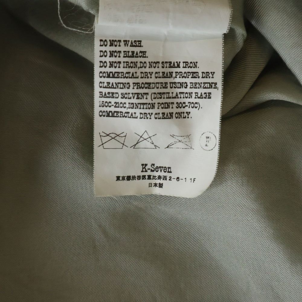 TENDERLOIN(テンダーロイン) SOUVENIR JKT ALASKA VELOURS ベロア スーヴェニア ジップアップブルゾン ネイビー