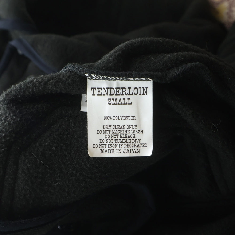 TENDERLOIN(テンダーロイン) T-FLEECE JKT ボタンフライ フリースジャケット ブラック