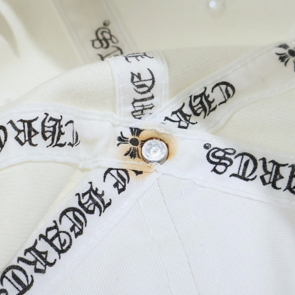 CHROME HEARTS(クロムハーツ) TRUCKER CAP CH刺繍ロゴ トラッカーキャップ 帽子 ホワイト