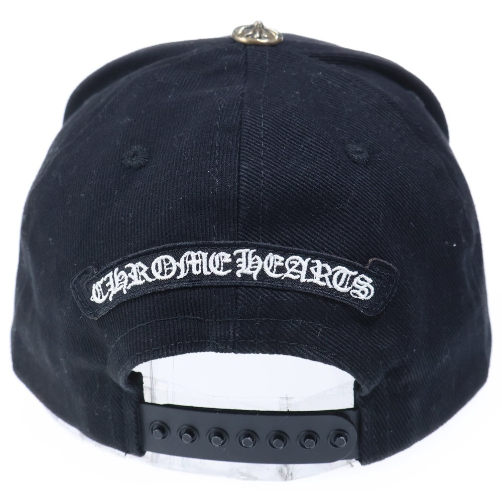 CHROME HEARTS(クロムハーツ) Vertical Logo Hat CH刺繍ロゴ ベースボールキャップ 帽子 ブラック