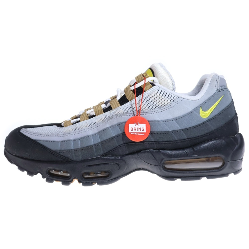 NIKE(ナイキ) AIR MAX 95 ICONS DX4236-100 エアマックス 95 アイコンズ ローカットスニーカー グレー/ブラック US12/30cm
