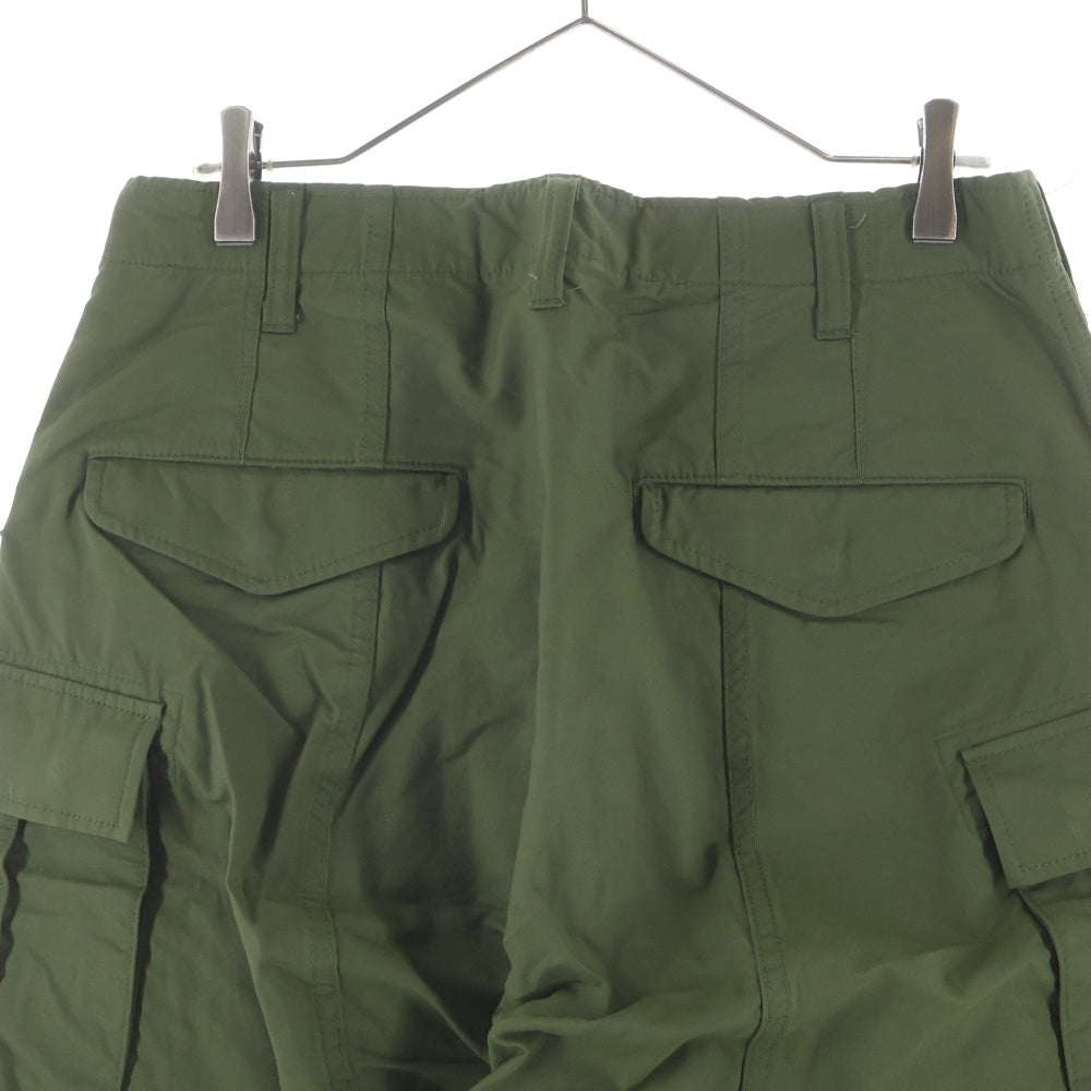 JUNYA WATANABE COMME des GARCONS(ジュンヤワタナベ コムデギャルソン) 19SS 塩縮撥水加工 綿ナイロンツイル カーゴパンツ カーキ WC-P032