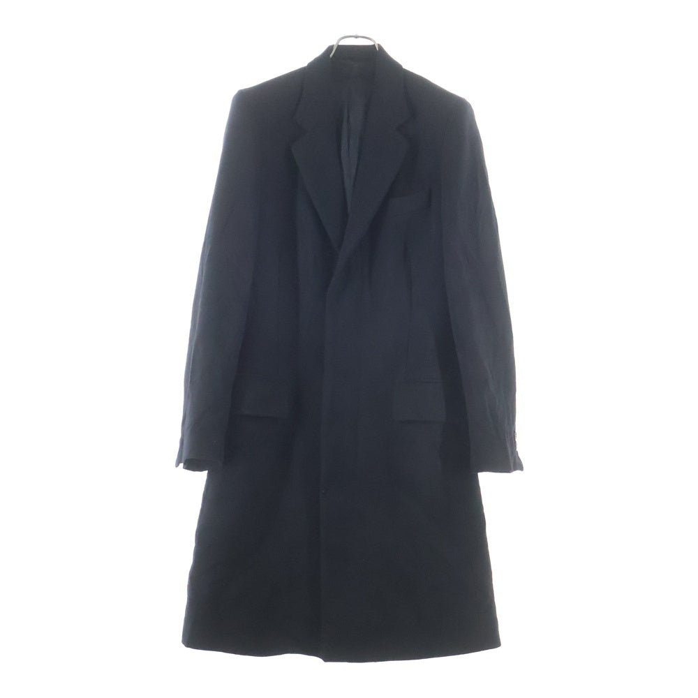 Maison Martin Margiela(メゾンマルタンマルジェラ) black wool chesterfield coat ここのえ期 ウール チェスターフィールド ロングコート ブラック 30 A019