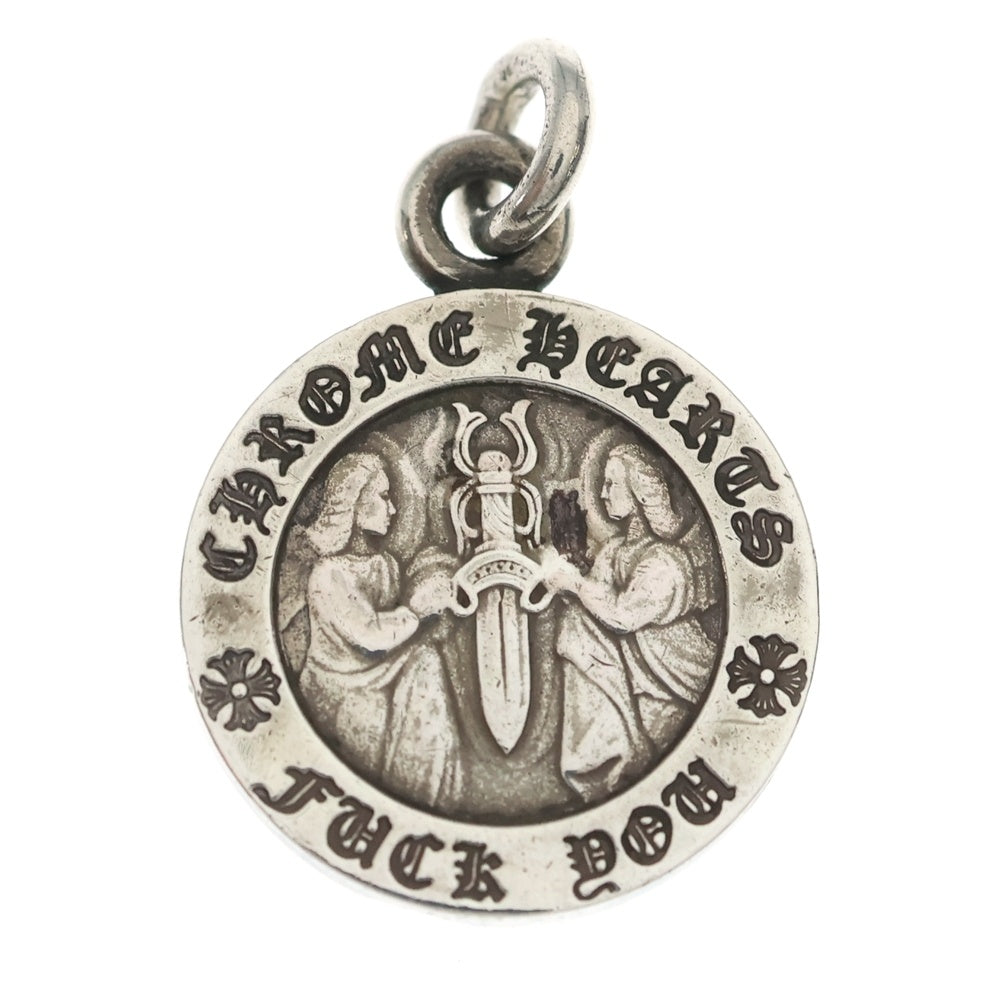 CHROME HEARTS(クロムハーツ) CHRM ANGL MDL V1 エンジェルメダルチャーム ペンダントトップ シルバーBCA229